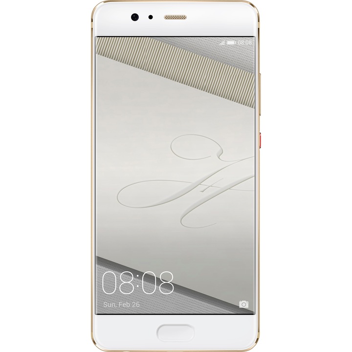 Telefon mobil Huawei P10 Plus, Dual Sim, 128GB, 6GB RAM, 4G, Prestige Gold