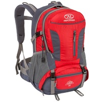 Rucsac Highlander Hiker 30, Rosu/Gri