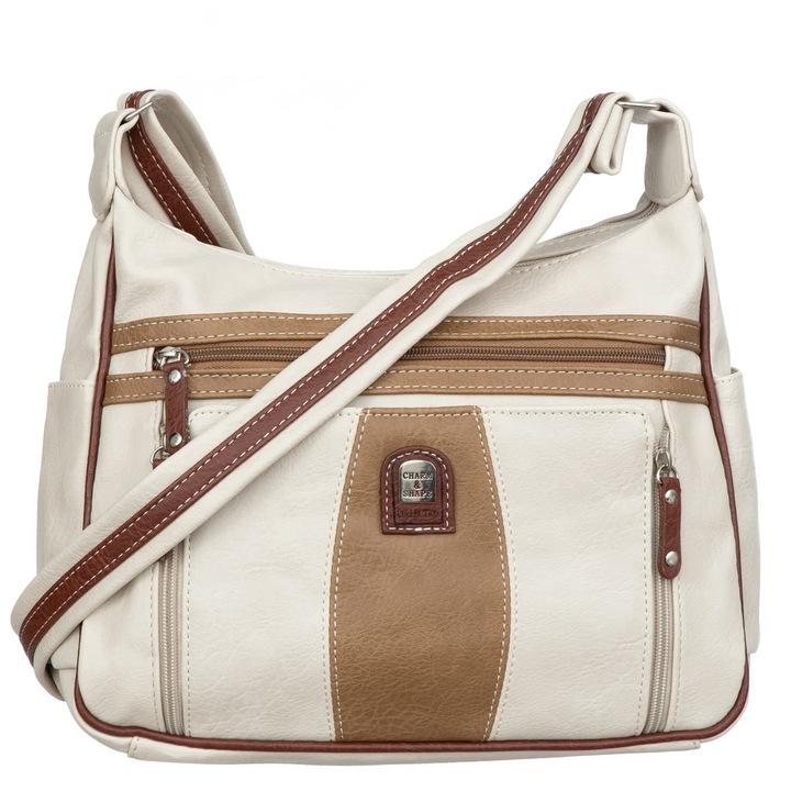 Husa pentru chei, Riko, Piele naturala, HE15165, Bej