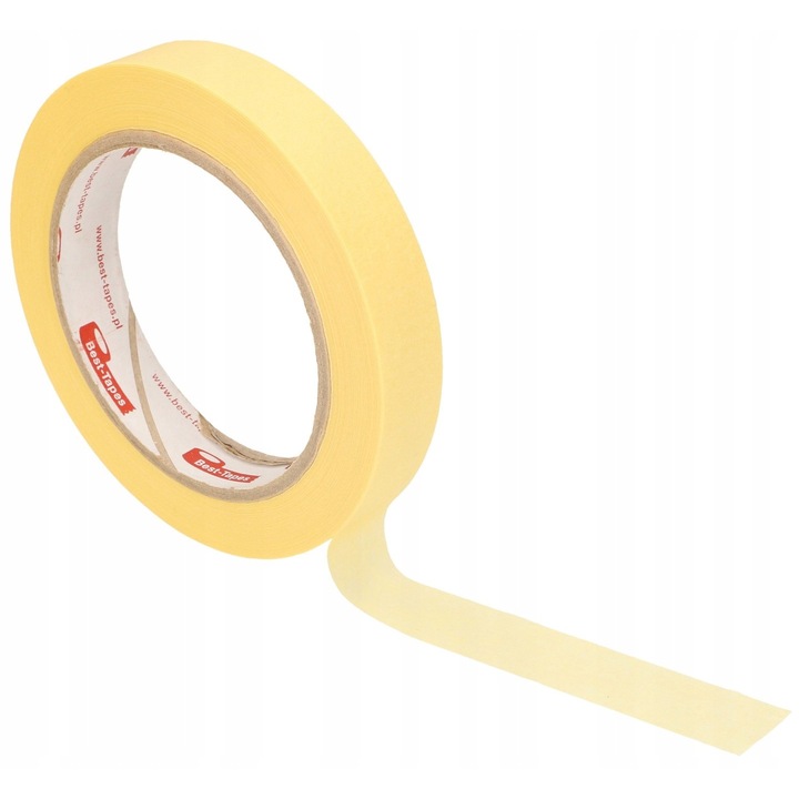 Set 20 bucati banda adeziva vopsit, Kotarbau, 20mm x 50m, Galben