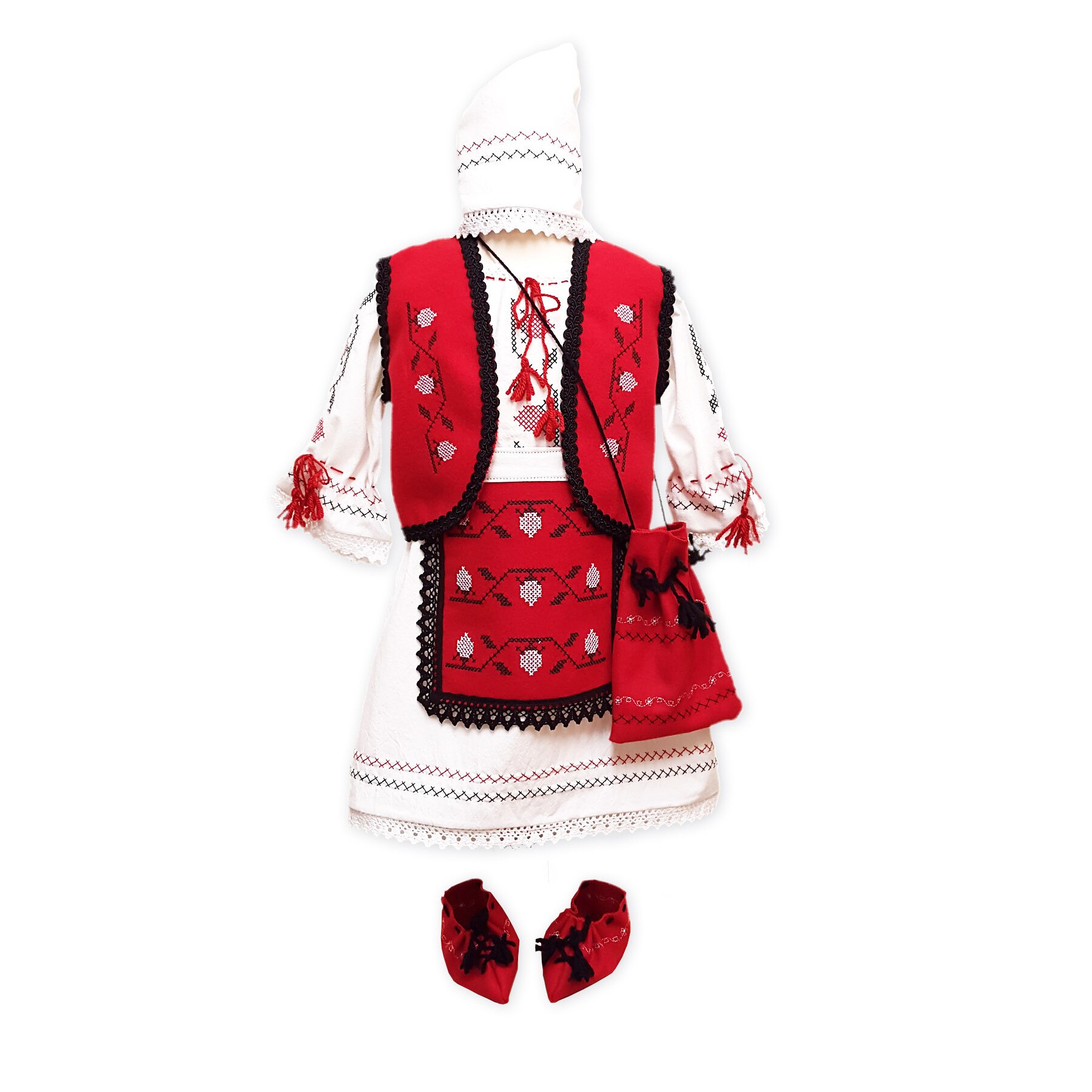 Costum botez fete varsta 0 - 2 ani