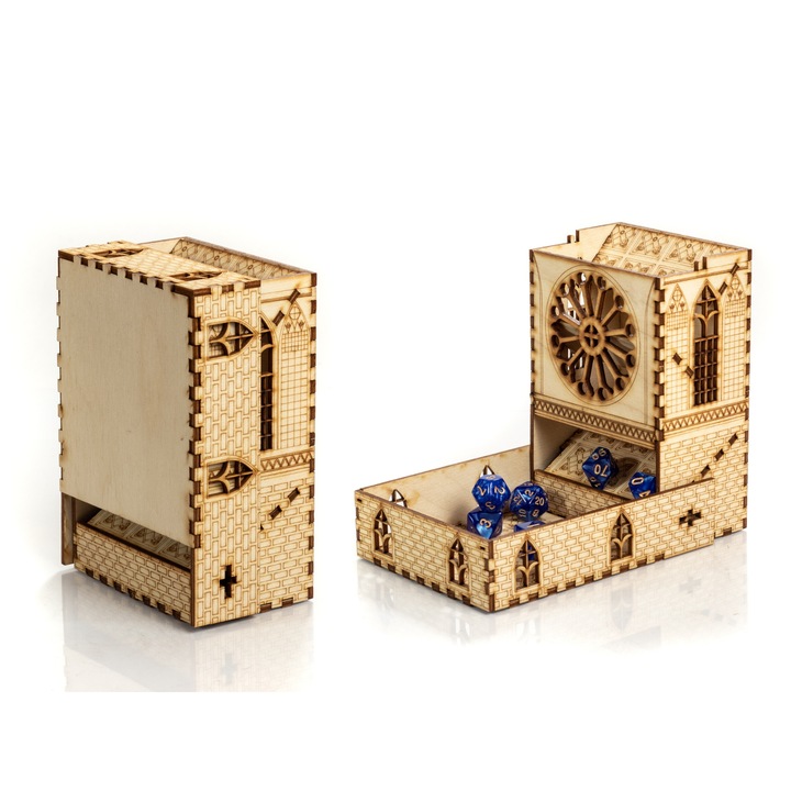 Joc de societate Dice Tower, Carton, Bej