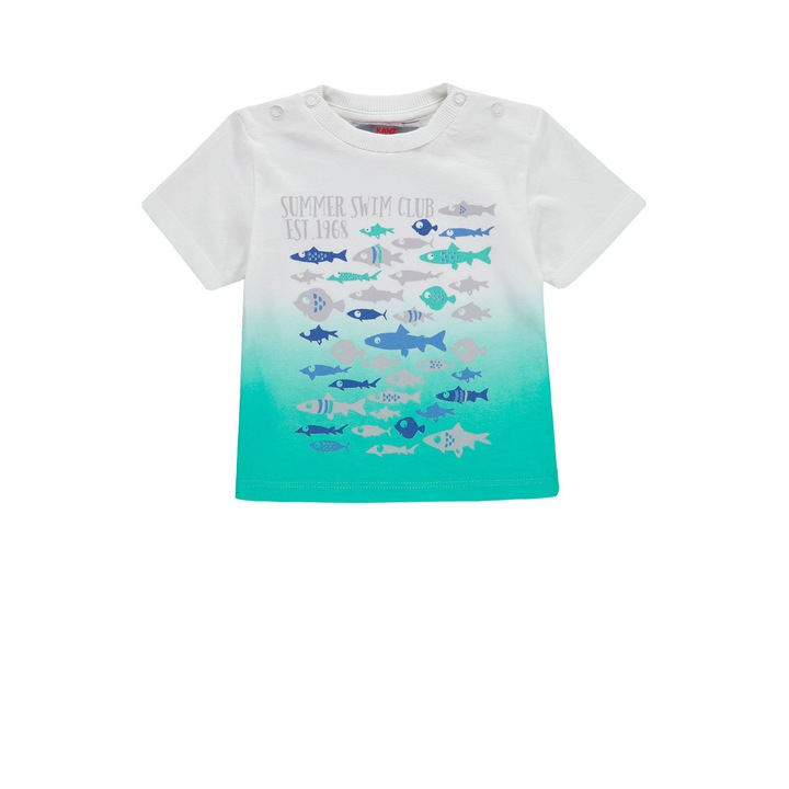 Тениска за момче, Kanz, Памук, Многоцветна 548745, Многоцветен