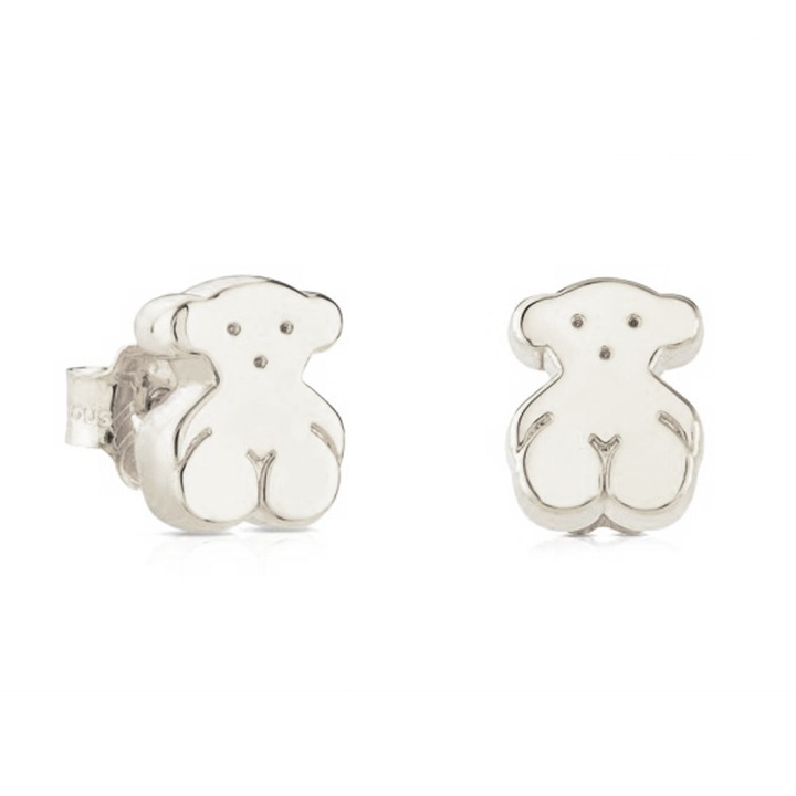 Обеци ATCOM, Сребърни, Мече