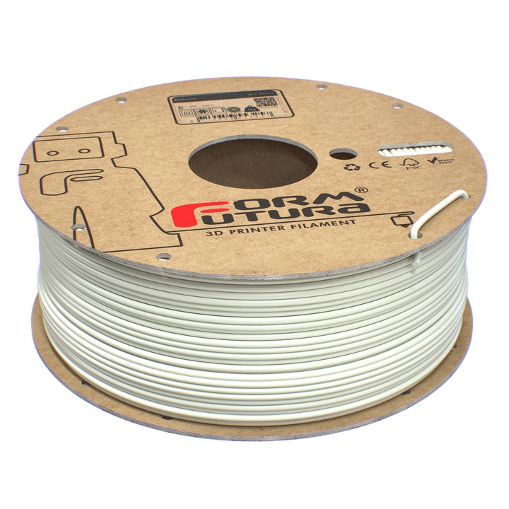 Filament imprimanta 3D Formfutura, ReForm rTitan, ABS, White, 2.85, 1000gr