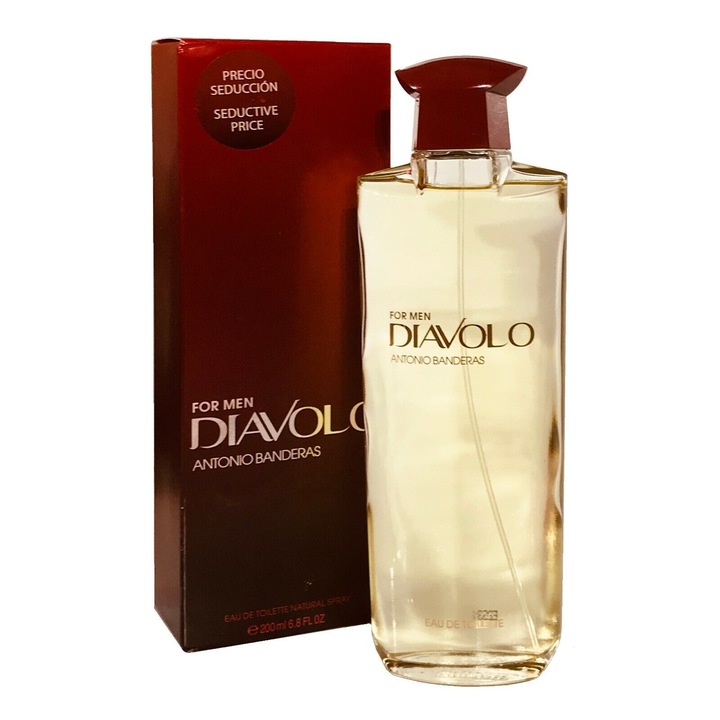 Apa de Toaleta, Antonio Banderas, Diavolo, Barbati, 200 ml