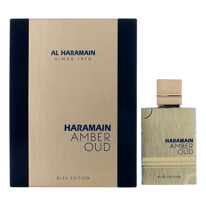 Apa de Parfum, Al Haramain, Amber Oud Blue Edition, Barbati, 100 ml