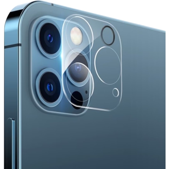 Протектор за камера, За Huawei P40 Pro, Стъкло, Transparent
