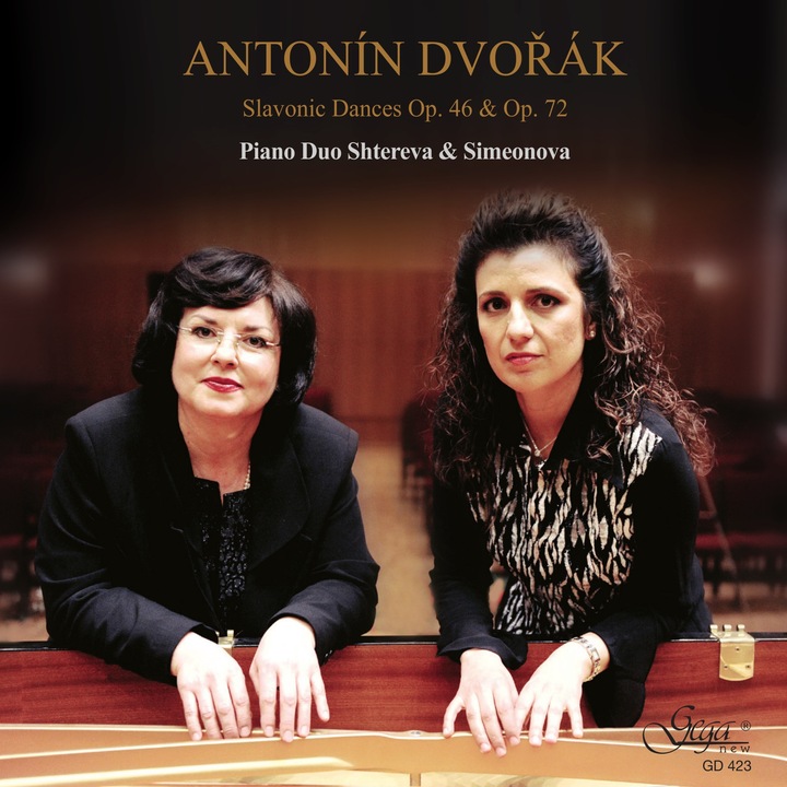 CD Piano Duo Shtereva & Simeonova · Dvořák „Szláv táncok”