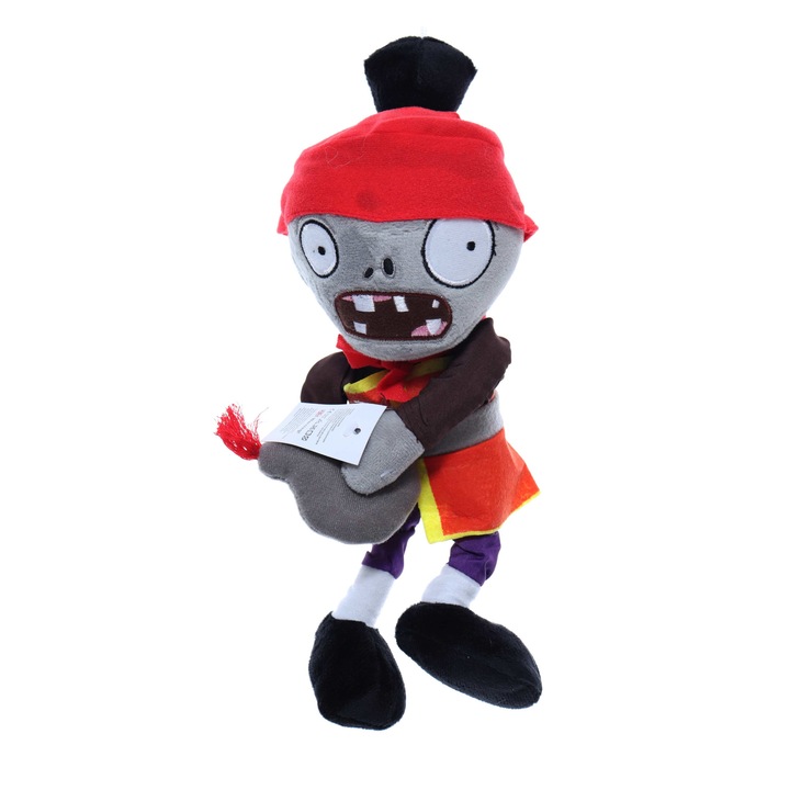 Jucarie de plus, Zombie vs plants, Recostore®, 30 cm, REC2388