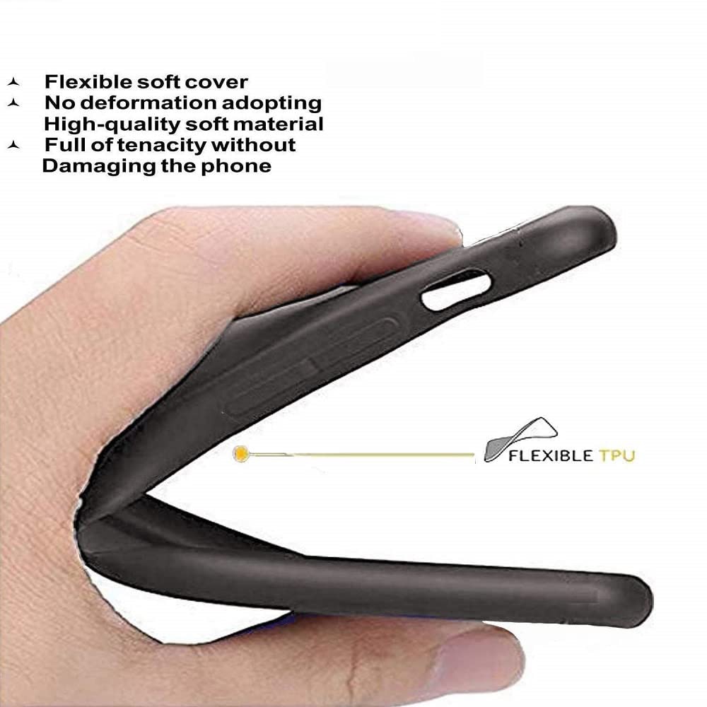 Husa Silicon TPU G-Tech Liquid, Compatibil cu Motorola Moto G10/ G20/ G30, din silicon, Negru