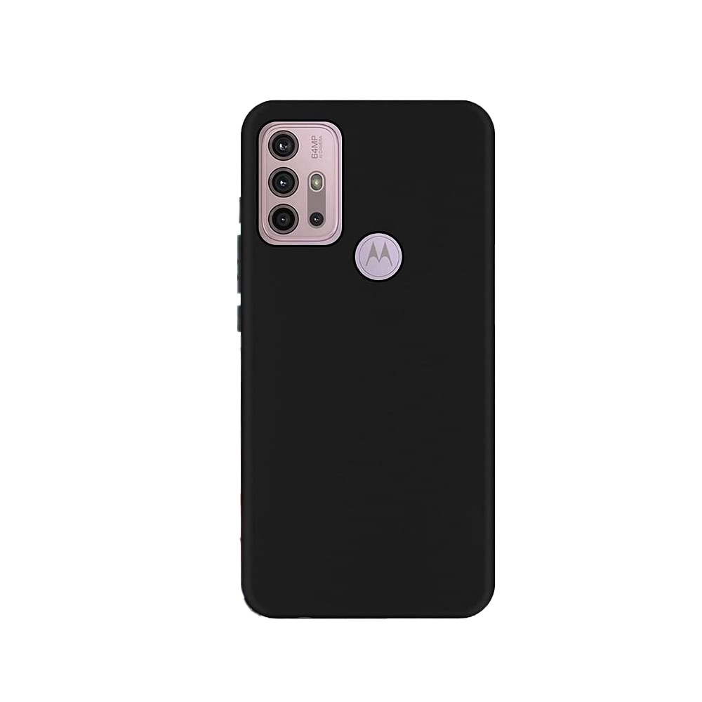 Husa Silicon TPU G-Tech Liquid, Compatibil cu Motorola Moto G10/ G20/ G30, din silicon, Negru