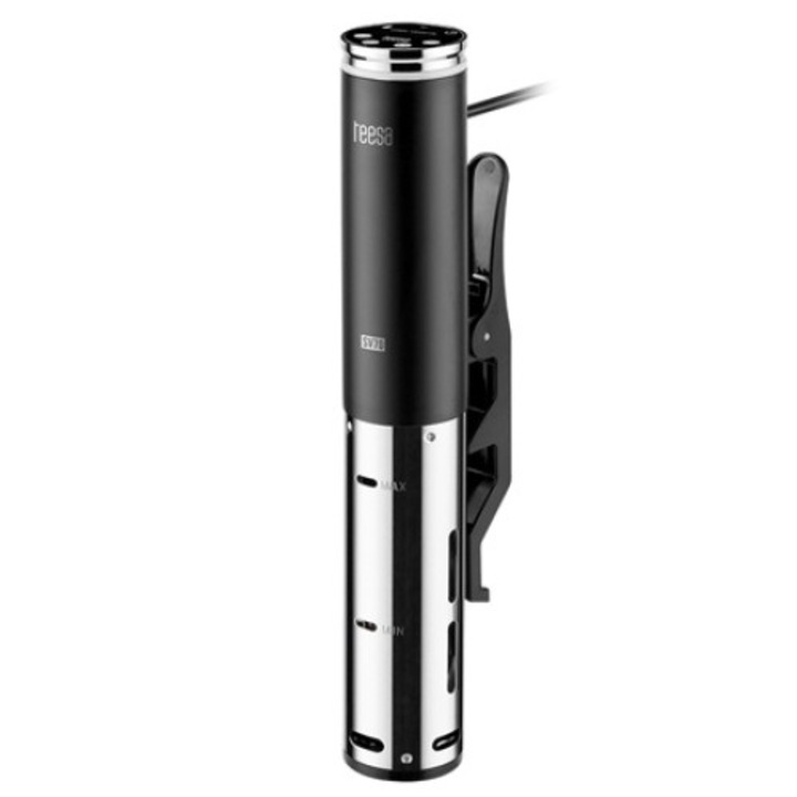 Машина за готвене Sous Vide, Мощност 1200 W, Капацитет 5-20 L, LED осветление, Вертикално готвене, Сребрист/Черен