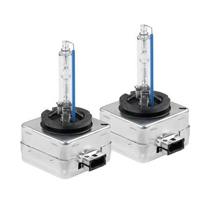 Becuri xenon D1S 8000K 35 w, SuperVision UP +50%, 2 buc/set