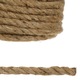 Erős pamut zsinór egyedi díszítéshez, többfunkciós, barna, 10 mm x 12 m