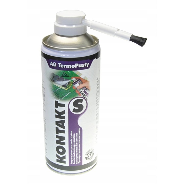 Solutie Anticoroziva, Contact S, 400 Ml/P, Preparat Pentru Curatarea Contactelor, Cu Varf De Pensula, Incolor, 1000 Ml