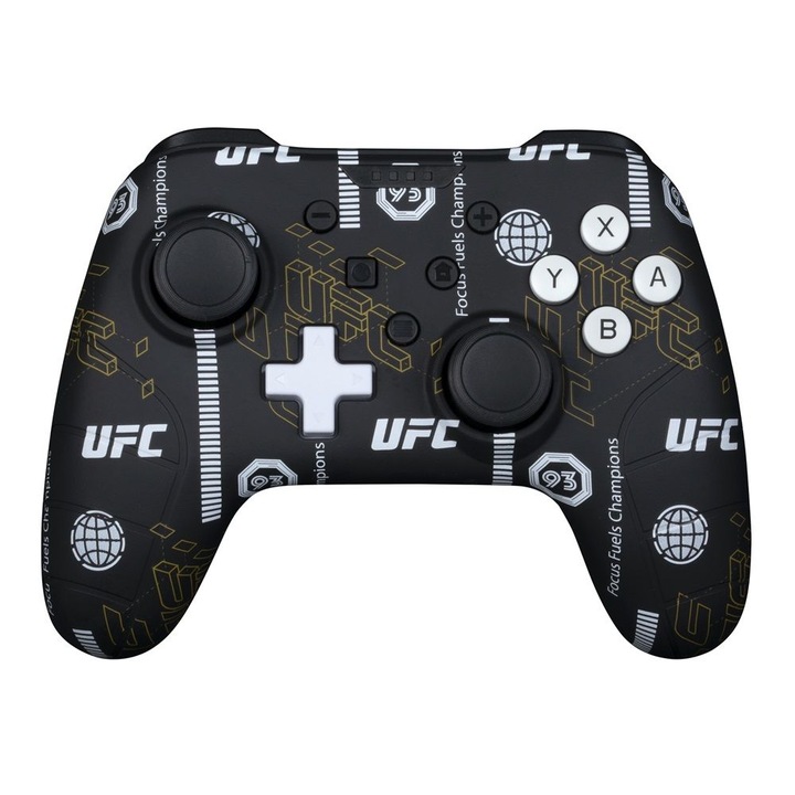 Konix - UFC Nintendo Switch/PC Vezetékes kontroller - Fekete