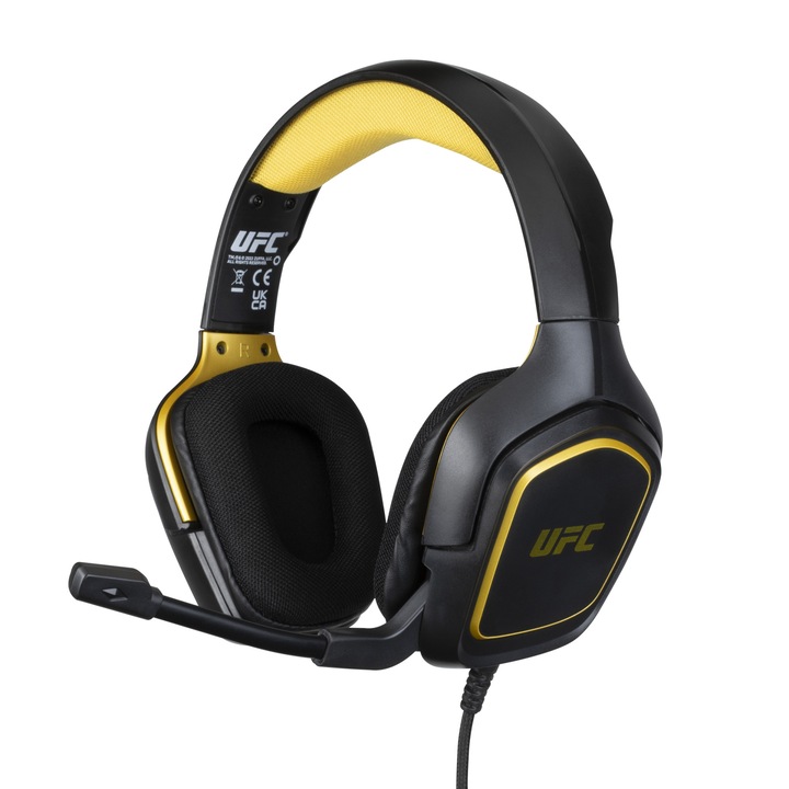 Konix UFC univerzális vezetékes gamer headset