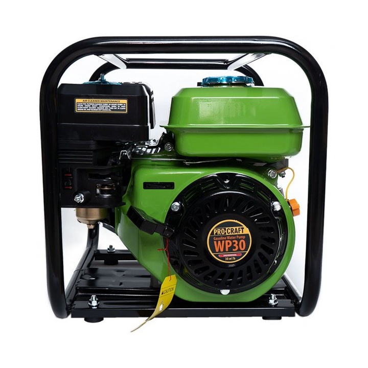 Motopompa pe benzina 4 timpi, PROCRAFT WP30, 5.4 CP, 2 toli, 30 mc/h, 23 m