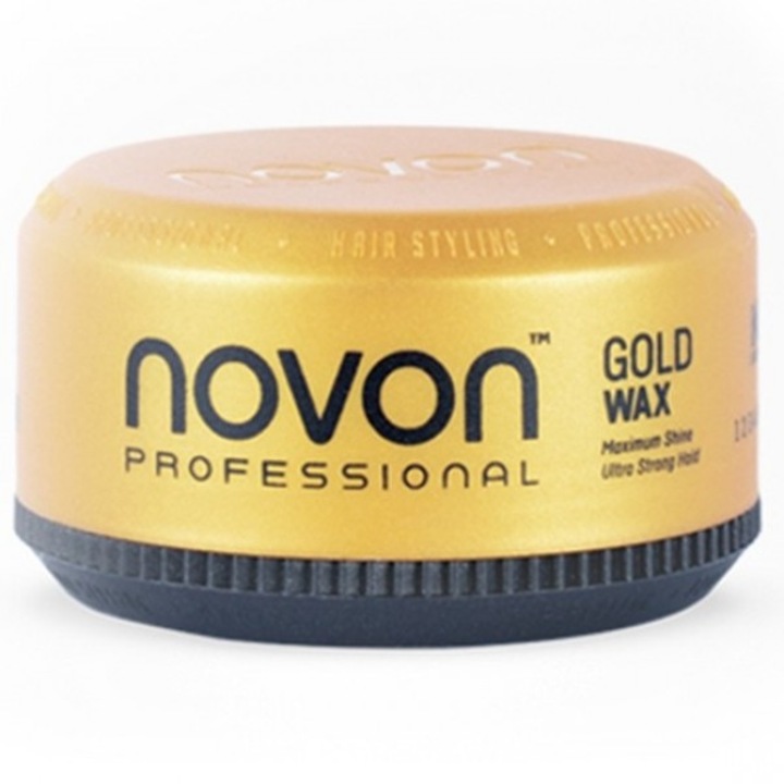 Ceara de Par Gold cu Fixare Ultra Puternica - Gold Wax Ultra Strong Hold, Novon,150ml