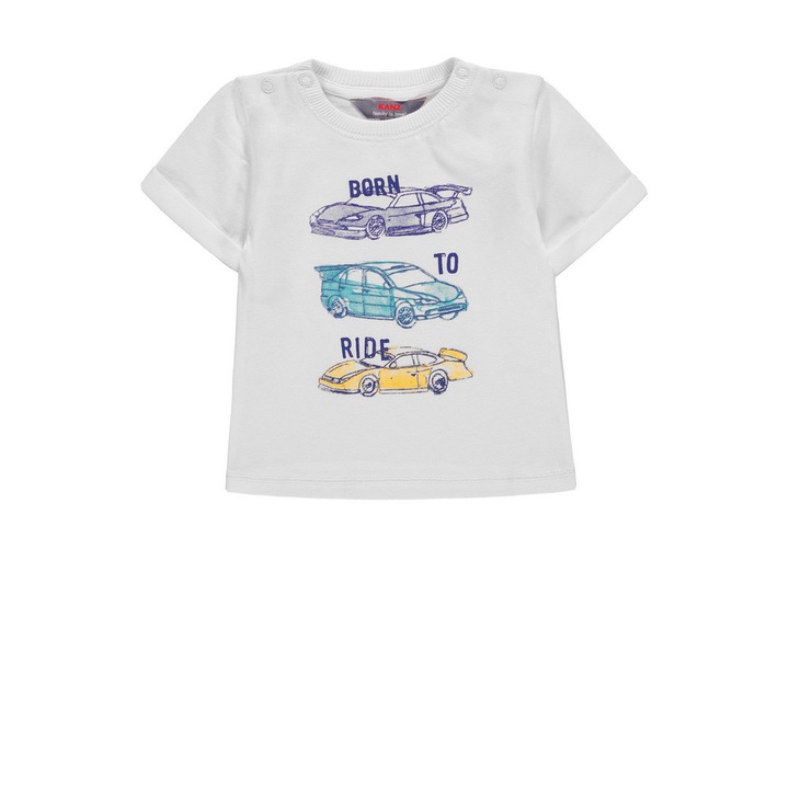 Fiu polo Kanz, Pamut, Feher