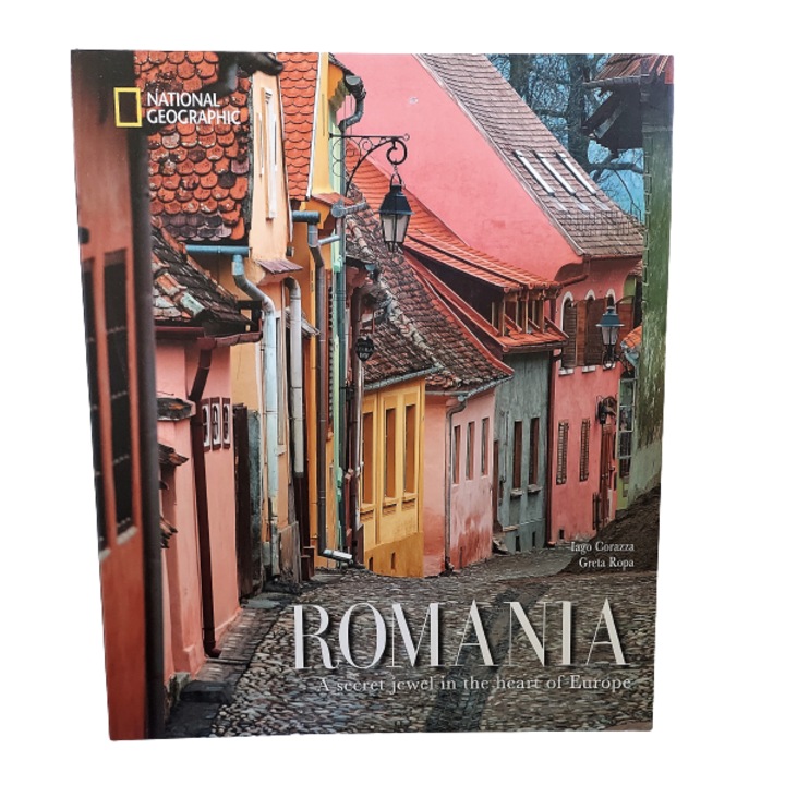 Enciclopedie album foto National Geographic despre Romania, Iago Corazza, 2019 - italiana