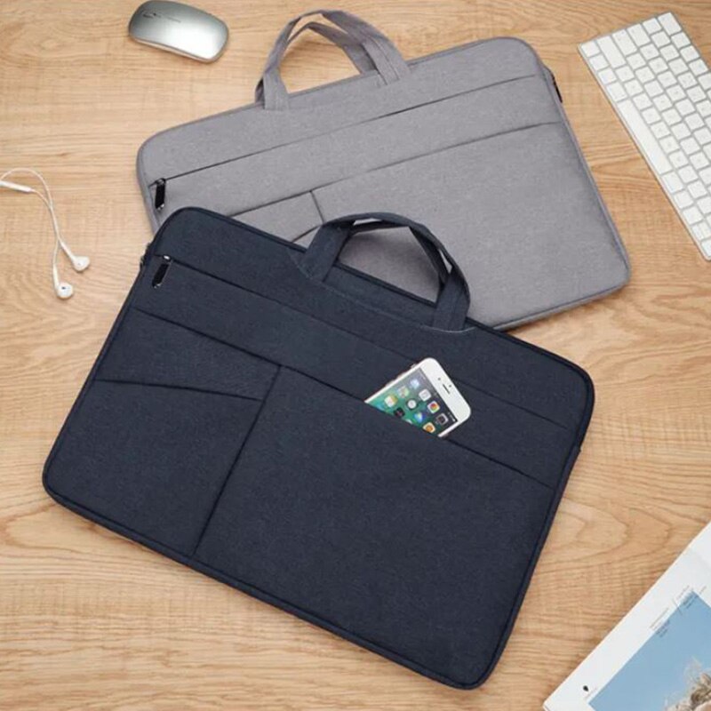 Husa Laptop 15 Inch, TechDelivery, Husa Protectie Impermeabila, Dark Gray