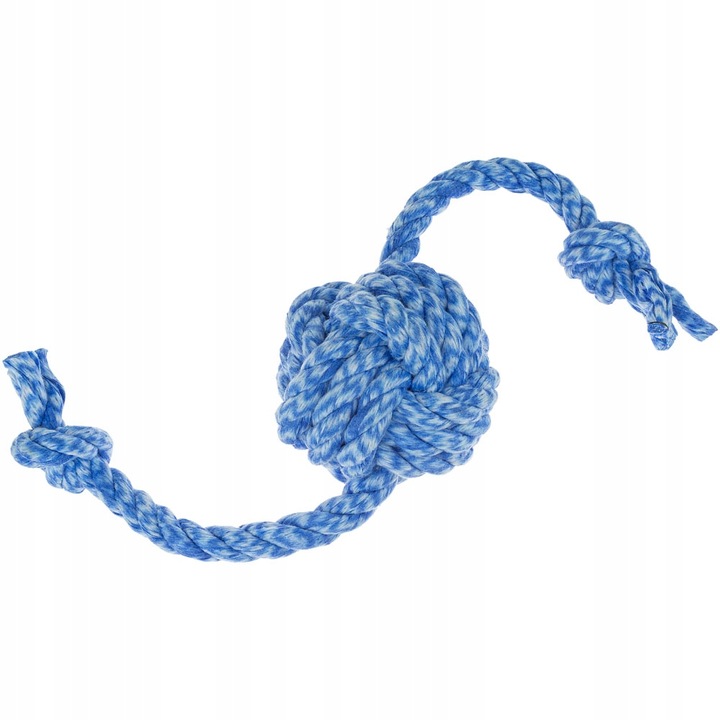 Jucarie Pentru Caini, Wesolypupil, Miscare, 45 cm, Bumbac, Albastru