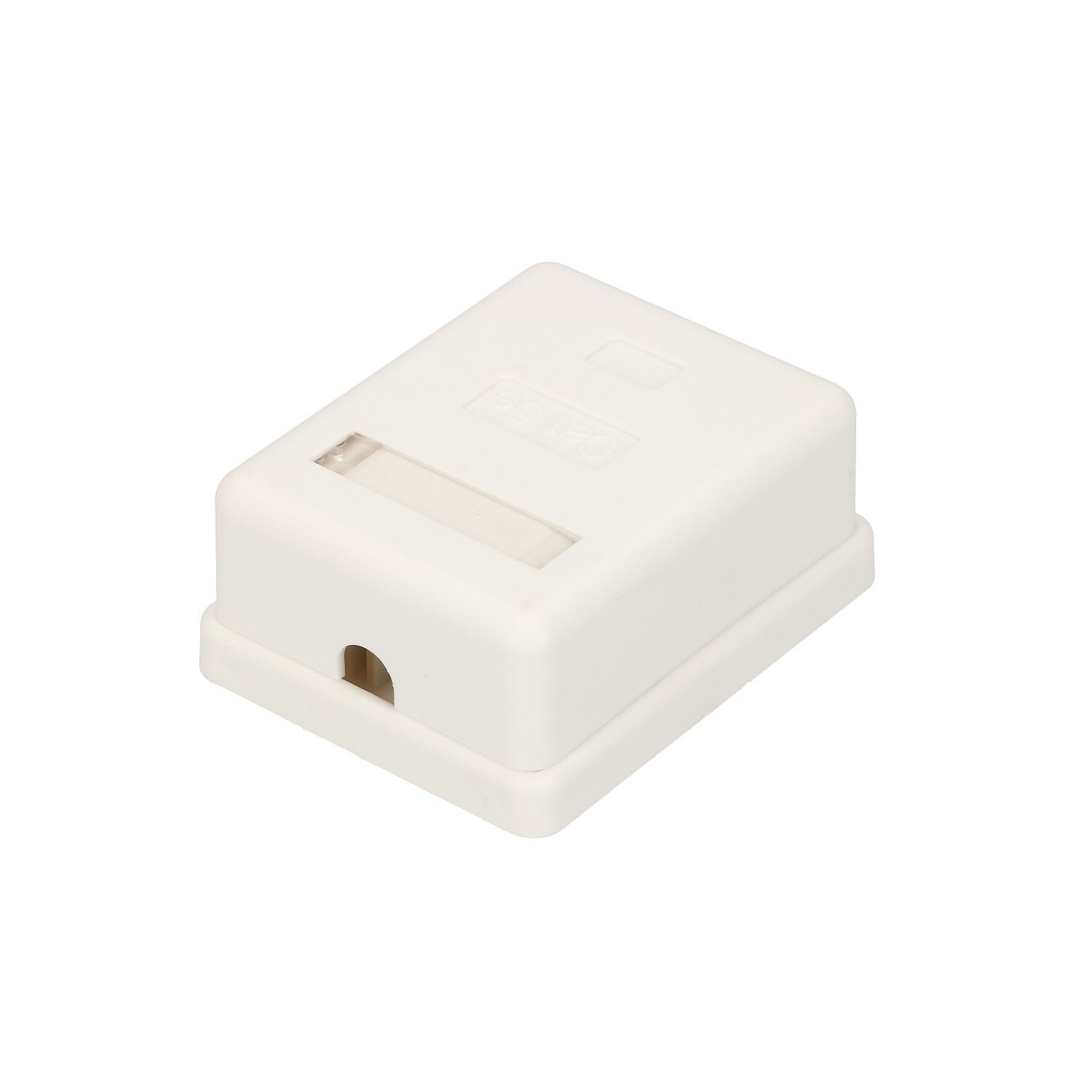 Гнездо за данни, Extralink, RJ45, кат. 5E, бяло - eMAG.bg