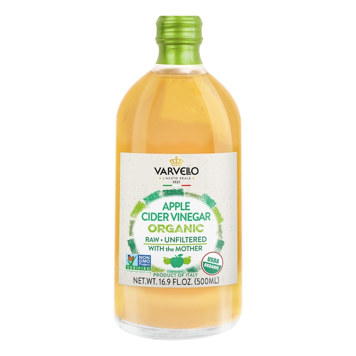 Otet de mere ecologic nefiltrat Varvello 500ml
