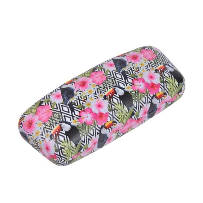 Toc pentru ochelari motiv floral crt pro summer rigid 16 x 6 x 4 5