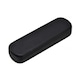 Toc pentru ochelari de vedere, CRT, Case Pro, Rigid, 15.4 x 4.5 x 2.8 cm, Negru