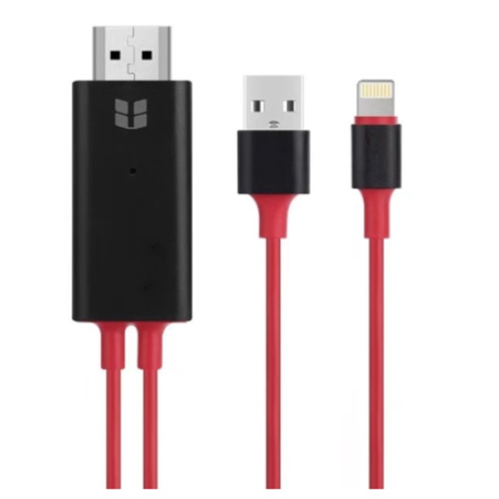 Cablu HDTV adaptor 3 in 1 lungime 180 cm