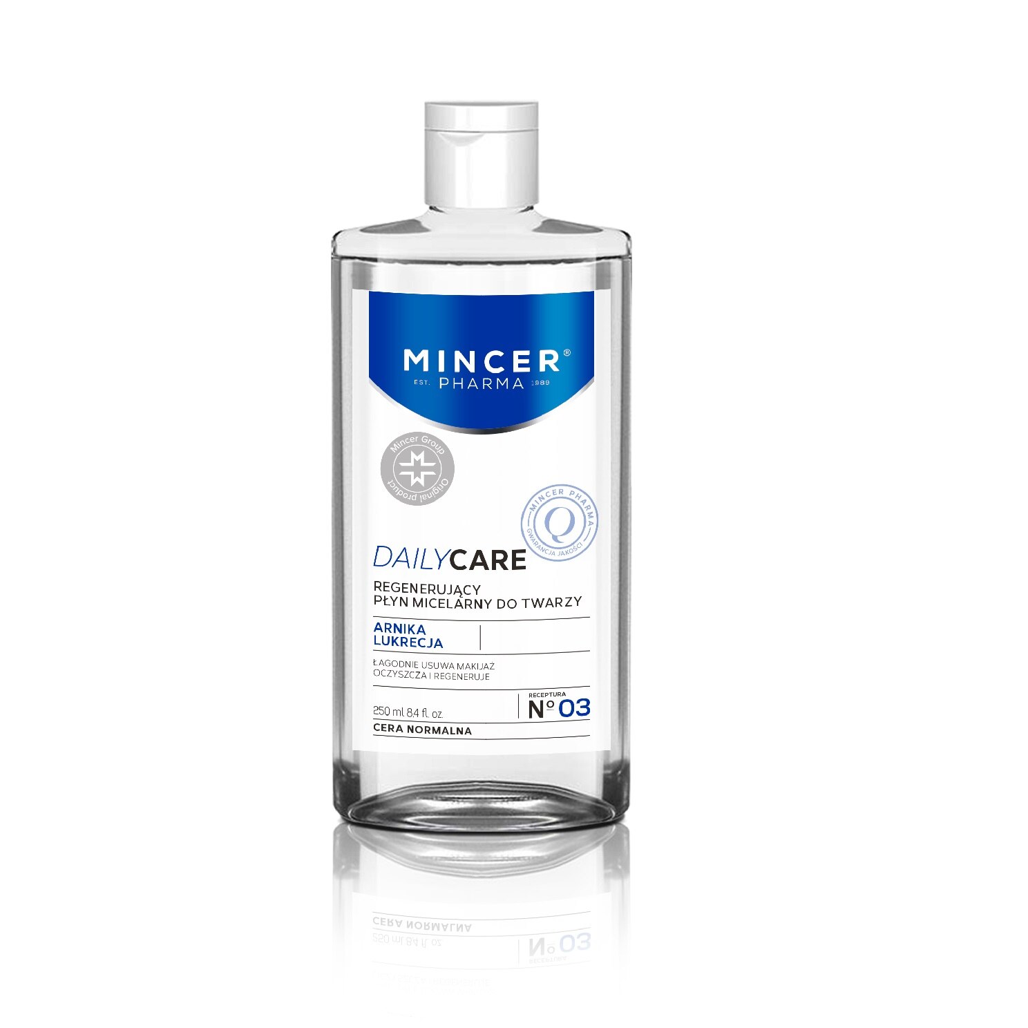 Мицеларна вода DailyCare, Mincer Pharma, 250 мл - eMAG.bg