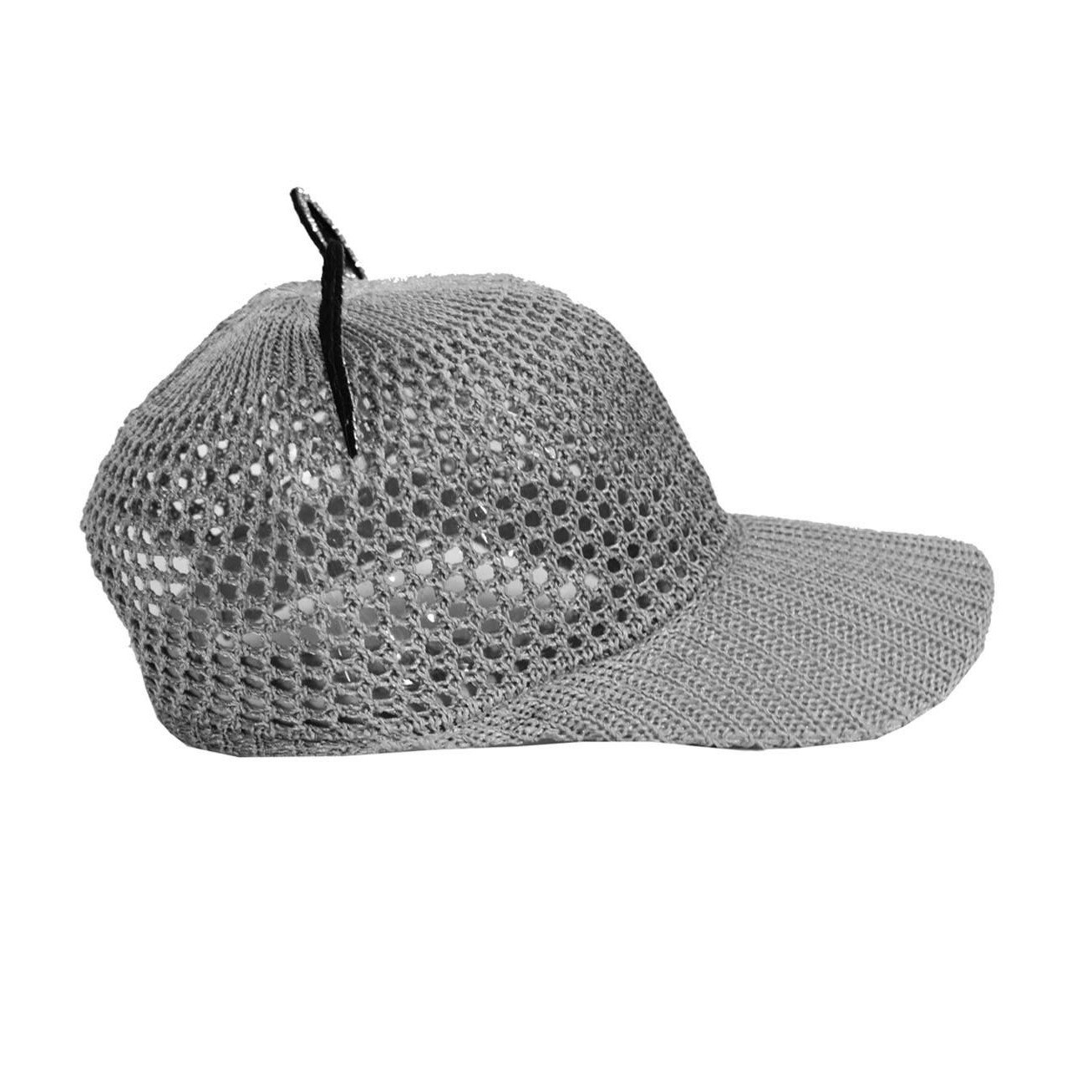 Sapca sport dama, Agrafka, Poliester, Gri - eMAG.ro