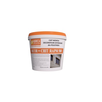 Chit rasina RAPM500 1 KG pentru montaj decoratiuni exterioare din polistiren expandat Chit rasina RAPM500 1 KG pentru montaj decoratiuni exterioare din polistiren expandat