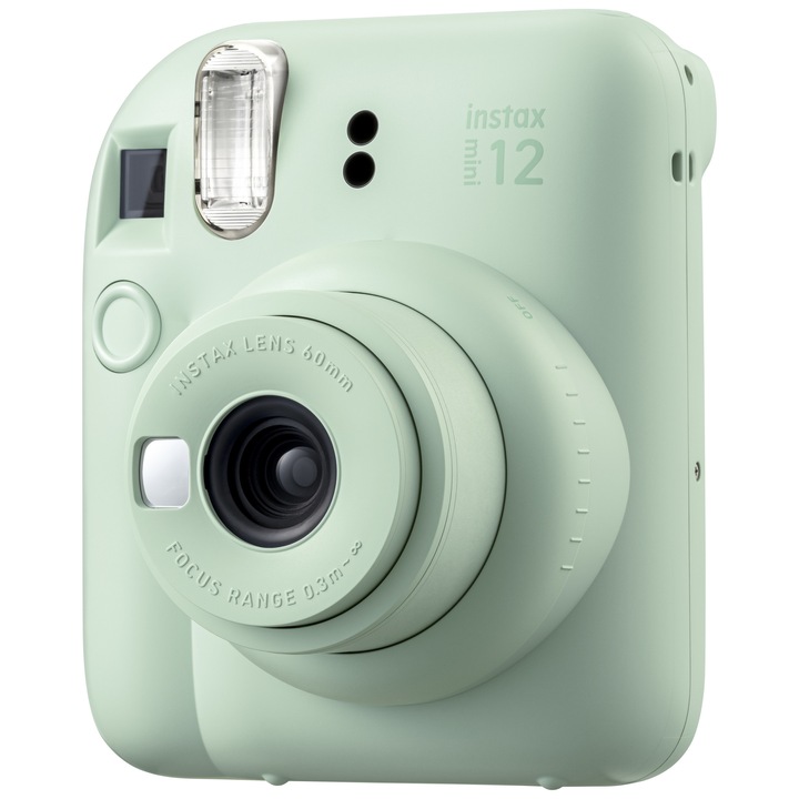 Fujifilm Instax Mini 12 instant fényképezőgép, mint green