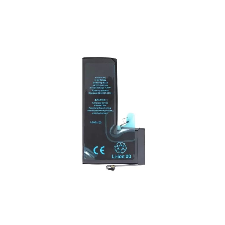 Apple iPhone 11 Pro kompatibilis akkumulátor 3046mAh, OEM jellegű (123510)