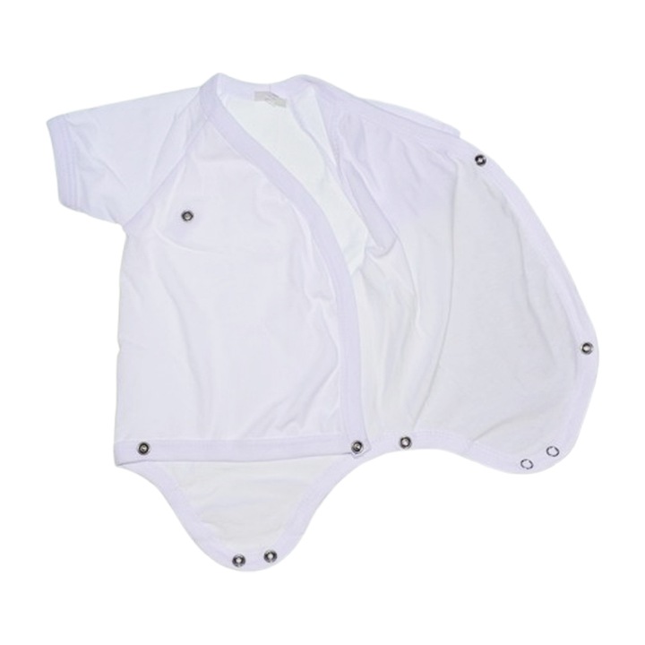Body cu maneca scurta pentru copii Mini Junior BDY1-68, Alb 78655