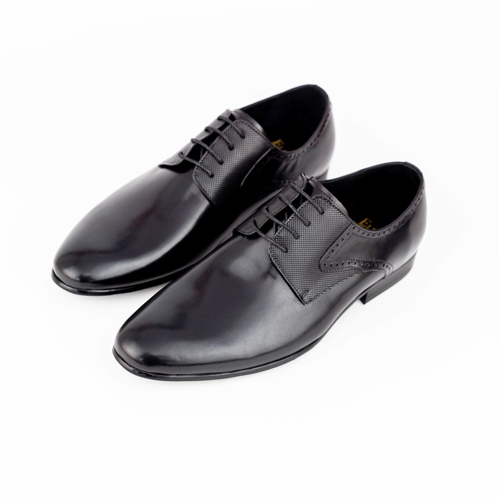 Pantofi Barbati 792 046 Black Eldemas 43
