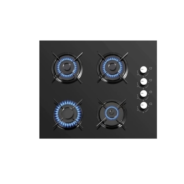 Plita incorporabila cu inductie Arielli ACH-663IND, Temporizator, Control tactil, 3 zone de gatit, 5500 W, Neagra