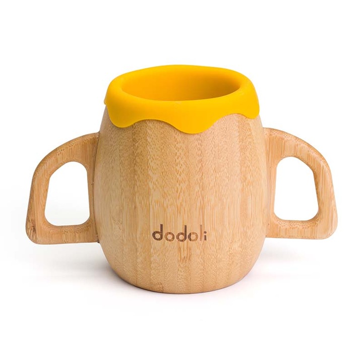 Чаша Бамбукова, 150 мл, жълт