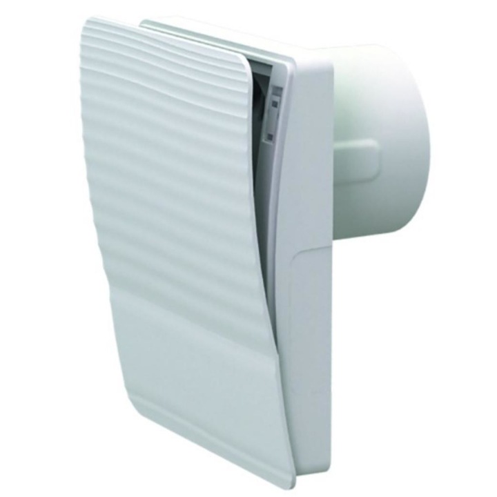 Ventilator de baie Vents Style TH, 100 mm, Alb