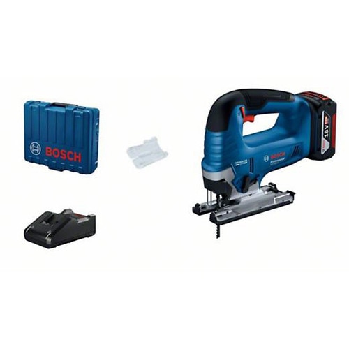 Fierastrau vertical pe acumulator Bosch Professional GST 185-LI, 18 V, 3500 curse/min, panza fierastrau, acumulator, incarcator valiza transport