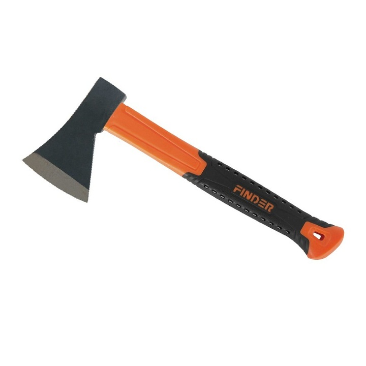 Topor Finder, Otel carbon, 600g, Negru/Portocaliu