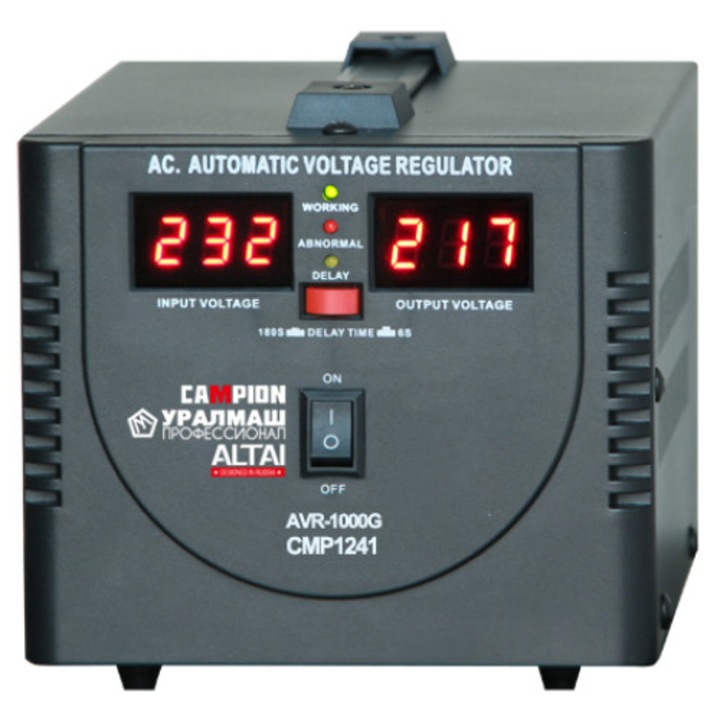 Stabilizator de tensiune 600W AC automat Campion®