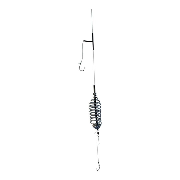 Montura crap caras si platica, SMAX, 2 carlige nr.8