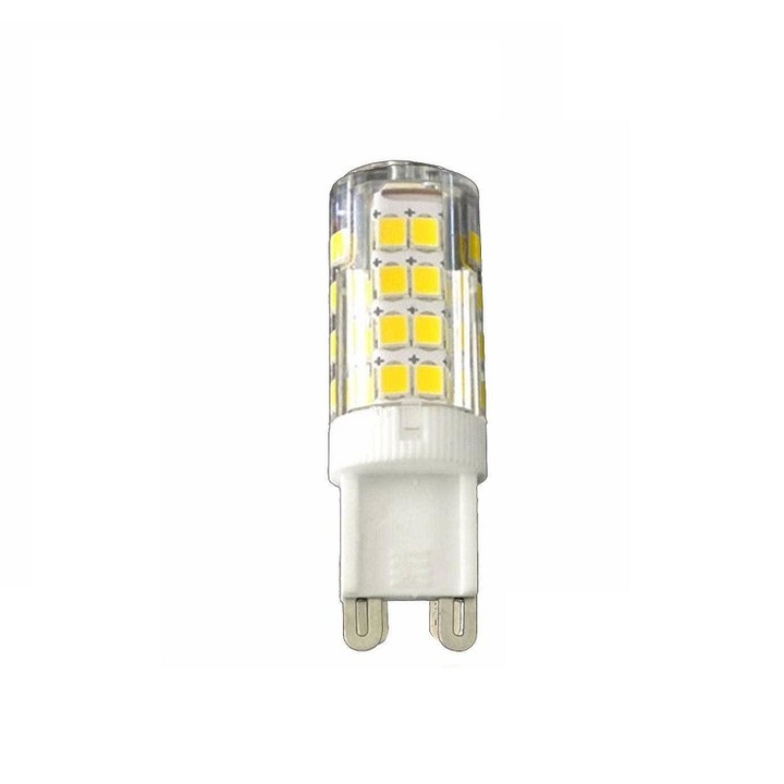 Bec LED auto, G9, 5W, 3000K, Alb