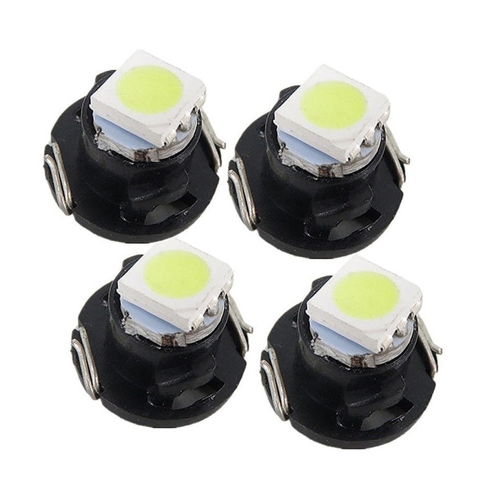 Set 4 becuri Allled bord T4.2 led albastru