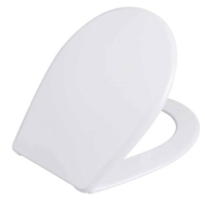 Prima WC fedél, Bisk, Polipropilén, 45 cm, Fehér